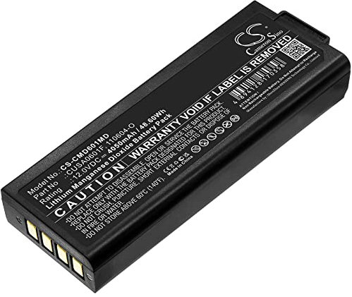 4050mAh / 48.60Wh Ersatzakku kompatibel mit CU Medical Defibrillator I-PAD, iPAD SP2, i-PAD SP2 Defibrillator, NF1200, 110604-O, CUSA0601F