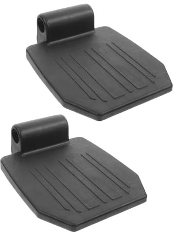 COLLBATH 2 Pièces Repose-pieds Pour Chaise Roulante Repose-pieds Pour Chaise Roulante Repose-Jambes Pour Chaise Roulante Pour Personnes âgées Pédale De Remplacement Pour Chaise Roulante Robuste Pédale