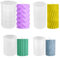4 Pezzi Stampi in Silicone per Candele, Forme per Colata 3D Fai-da-Te, Ornamenti e Decorazioni Artigianali