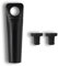 OGO LIVING - Pompe à vin deluxe noir mat avec 2 bouchons en silicone - 7911234