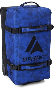 Surfanic Maxim 3.0 70L Roller Bag (Blue Map)