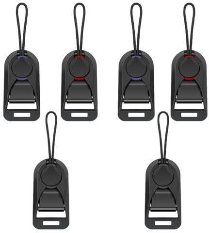 JEYORZY 6 Stück Kameragurt Schnellverschluss Befestigungssystem, Kameragurt Adapter Kamera Schnellverschluss Kameragurt Schnalle Adapter Schnellverschlussschnallen Schnelltrennclips für Kameragurte