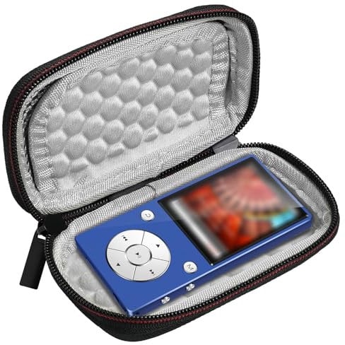 Annlpoy 1 x MP3 / MP4 player case for innioasis bag box purse for mp3 player case mp3 / mp4 player accessories, full screen touch G1 music player, robust and portable with storage space for earphones,