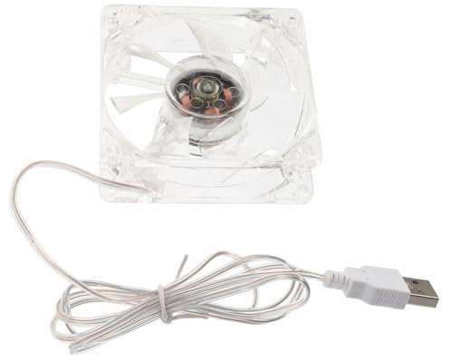 YARNOW Summer Cooling Fan for Small Pet Crate Plastic Small Fan for Hamster Cage