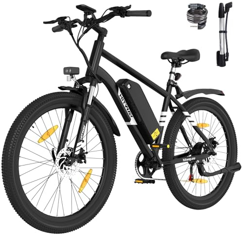 HITWAY Electric Bike for Adults, 27.5 inch E Mountain Bike, Electric Bicycle,Commute E-bike with 36V13Ah Removable Battery,Max Range 60-100km, 7 Speed Visit the Store