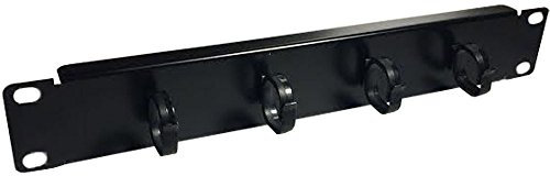 11.5 1U Mini Cable Management Patch Panel Bar – Loop Module – Cabinet Rack Tidy AT