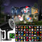Halloween Christmas Projector Lights, Led Projector Lights with 12pcs Slides Patterns IP65 Waterproof Outdoor Indoor Projection Lights for Holiday Home Birthday Party