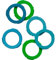 Magura USA 2 Kolbenabdeckungs-Set, neongrün, cyan, mintgrün, 6-teilig