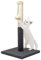 AllPetSolutions Cat Scratching Post - Indoor Cat Scratch Post Tower With Hanging Ball Toy, Carpet Board Base, Natural Sisal Rope - Perfect For Small Homes - Scratching Post, Grey & White 35x35x51cm