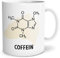 OWLBOOK® Coffein Tasse mit Spruch für Kaffe Liebhaber Geschenke Geschenkideen für Liebhaber zum Geburtstag Keramik 300 ml
