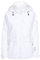 Trespass Women's Voyage Waterproof Rain Jacket With Concealed Hood, White, 6 UK