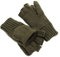 Thinsulate Strick-Handschuhe Schießhandschuhe Green Hunter ohne Fingerkuppen mit abklappbarem Fäustel Jagd Outdoor Angeln Herbst Winter inkl. Handwärmer Pads (M)