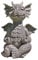Tianbi Drachen Statue Wohnkultur Harz Zen Yoga Drachen Garten Dekoration Drachen Buddha Kunst Skulpturen Outdoor Hinterhof Veranda Dekorationen Haus Terrasse Rasen Ornament
