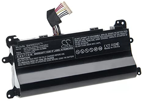 vhbw Battery Replacement for Asus A42NI520 for Laptop (5600mAh, 15V, Li-Ion)