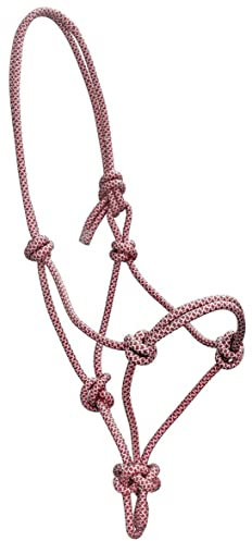 York Knotenhalfter Siena Schnurhalfter (Pony, weinrot)