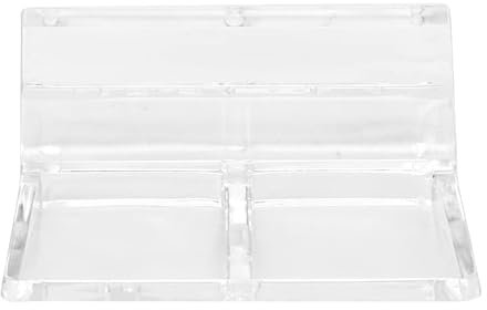 20 Stücke Aquarium Deckel Clips, Aquarium Acryl Abdeckung Clip Glasabdeckung Halter Aquarium Abdeckung Stützklemme Zubehör(5mm)