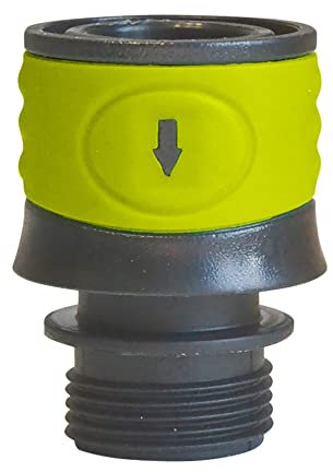 Jardibric - Raccord Rapide d'Arrosage Bi-Matière M 20x27 - Connectez Facilement Votre Tuyau d'Arrosage avec ce Raccord Robuste et Pratique