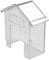 1 Pack for Ring Doorbell Rain Cover No Drill Transparent Waterproof Protective Box for Wireless Doorbell