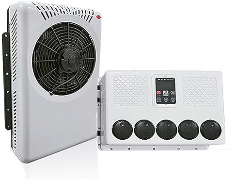 Car Split Air Conditioner Intelligent Frequency Conversion Silent Operation 12V/24V Large Truck Parking Air Conditioner (12V)