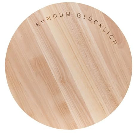 [W0724] Drehplatte Rundum glücklich D:40cm H:4cm