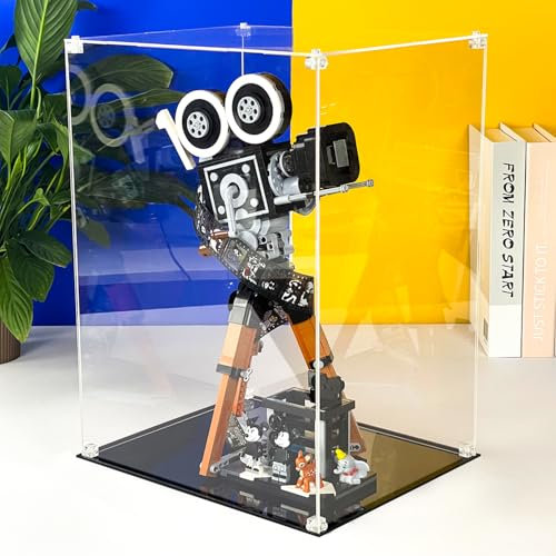 icuanuty Acryl Vitrine für Lego 43230 Tribute to Walt Disney 100. Jubiläumsset für Erwachsene mit Mickey und Minnie-Maus-Minifiguren Vitrine (Display Case Only)