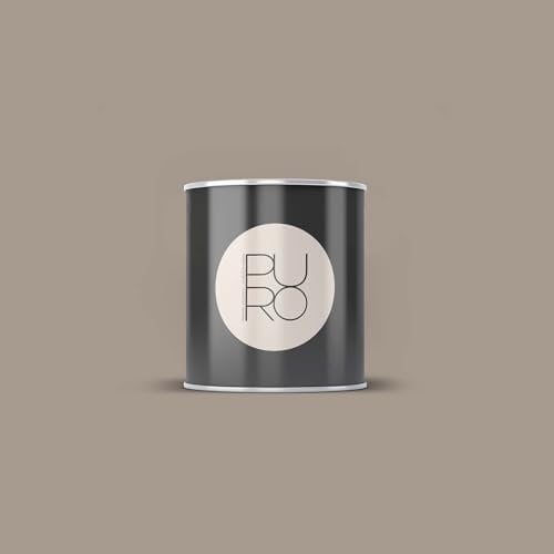 BRICOFLOR Wandfarbe in Taupe für Innen in 5l, 2,5l und 1l Gebinden Design Farbe für Wand und Decke ideal für Wohnzimmer