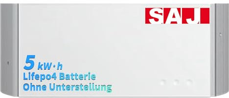 SAJ B2 Solar Speicher LiFePO4 Akku 5kWh 102V 30A 50Ah Erweiterbar bis 100kWh Batteriespeicher B-Box Speichermodul Photovoltaik PV Anlage Stromspeicher,Energiespeicher Batterie