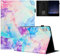 TEDTIKJT Funda para Lenovo Tab P11 (2nd Gen) 11.5 2023 (TB350FU/TB350XU) Tableta Funda PU Cuero Flip Cover Carcasa con Soporte Ranura Tarjetas Protección Tableta Carcasa,Mármol Galáctico Azul Púrpura