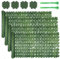 FUOBECIE Artificial Hedge Roll, 3m x 1m Trellis with Artificial Leaves Garden Fence Screening (Color Print Maple Leaves, 4-Pack)