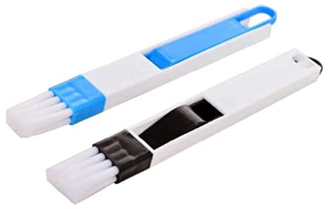 2pcs Fensterschlitze Reinigen Sie Pinsel, Fensternut Reinigung