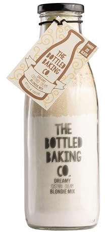 The Bottled Baking Co Custard Cream Blondie Mix - 750ml | Gourmet Baking Kit | Perfect for Gifting and Celebrations | Gift of the Year Winner 2023
