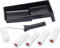 Paint Roller Set 4 Inch - 7Pcs DIY Mini Foam Paint Roller with Tray Set for Wall Painting - Oil Based Paints with Gloss & Stain on Wood, Metal, Skirting, Window Sills, Doors, Home Design, Art