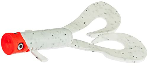 LMAB Drunk Dancer 15, 18 & 23 cm - Doppel-Twister Angelköder - Gummiköder für: Hecht & Zander - Hechtköder Zanderköder - Kunstköder Twinler Pike - Stracciatella Sara, 18 cm