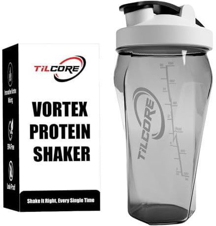 Vortex Protein Shaker Bottle 24 Oz/700ML - Gobelet Shaker Proteine de Première Qualité Sans BPA Pour Les et Les Smoothies, éTanche ET Durable Pour Les Styles de Vie Actifs