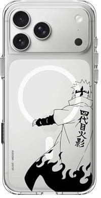 RhinoShield Clear Hülle für MagSafe für iPhone 17 Pro Max | Naruto Shippuden Starker Magnet, Anti-Vergilbung, transparent, hohe Klarheit, stoßfest, Fallschutz nach Militärstandard