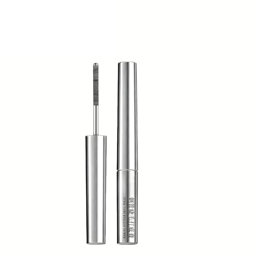 Iron Eye Mascara, Ironeye Mascara Curling für Wimpern mit 3D Volumen Effekt Langanhaltend und Wasserdicht, Intensiv Schwarz für Geschwungene und Verlängerte Wimpern (1pc)