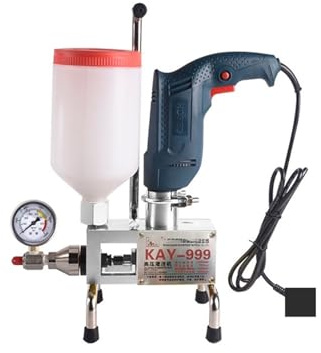 KAY-999 Hochdruck-Injektionsmaschine for wasserdichte Injektionen, 910 W, Injektionspumpe, Werkzeug for Austreten von Flüssigkeiten aus Epoxidharz/Polyurethan Für Heimwerker