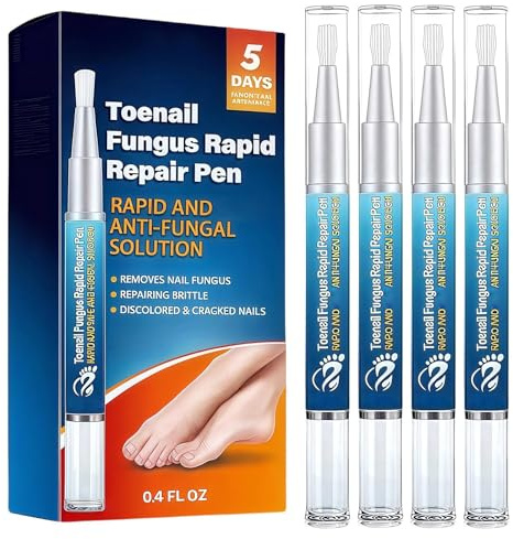 4PCS Antifungal Nail Pen - Nail Care Pen for Toenails and Fingernails, Nails Polish Solution, Fungus Repair Essence - Unisex