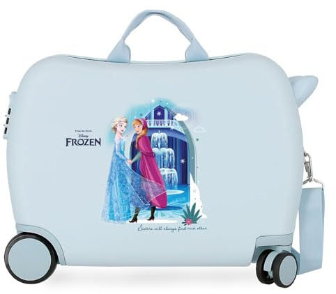 Disney Frozen Ice Dreams Laufkoffer, Einheitsgröße, blau, Talla única, Trolley-Koffer
