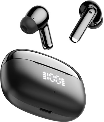 Tiksounds Wireless Earbuds, Bluetooth 5.4 Headphones in Ear with 4 ENC Mic Ear Buds Wireless Earphones Mini Ear Buds 40H Playtime HiFi Stereo Sound IPX7 Waterproof USB-C for iOS/iPhone/Android