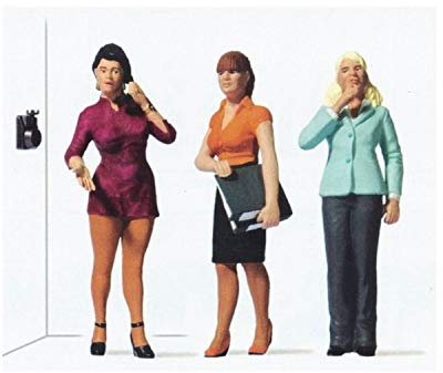 Preiser 44922 Ladies in the Office (3) Figure Set