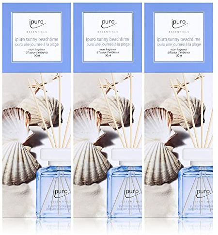 Essentials by ipuro sunny beachtime 50ml Raumduft (3er Pack)