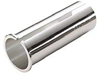 ADAPTER 25.4MM > 26.8MM HÜLSE REDUZIERHÜLSE SATTEL SHIM SATTELSTÜTZE FAHRRAD ALUMINIUM RENNRAD MTB VINTAGE SILBER OLDTIMER RETRO REDUZIER