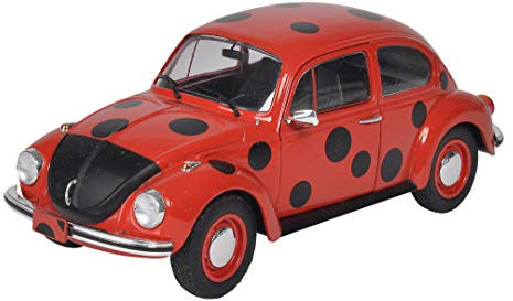 Solido 421184590-1:18 VW Käfer 1303 Marienkäfer, Modellauto, Modellfahrzeug