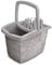 York Eimer 15L iml Loft, PP, Grau, One Size