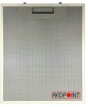 Aluminium-Fettfilter Austauschfilter Dunstabzugshaube 253 x 300 x 8 mm, anpassbar: Faber 1330018480/133.0018.480