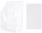 Vaorwne Waterproof Transparent Waterproof Door Bell Cover for Doorbell Home Door Bell Chime