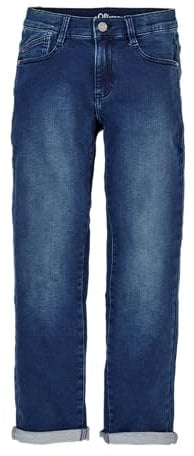 Jeans Pete/Regular Fit/Mid Rise/Straight Leg Dark Blue stretche 134/SLIM