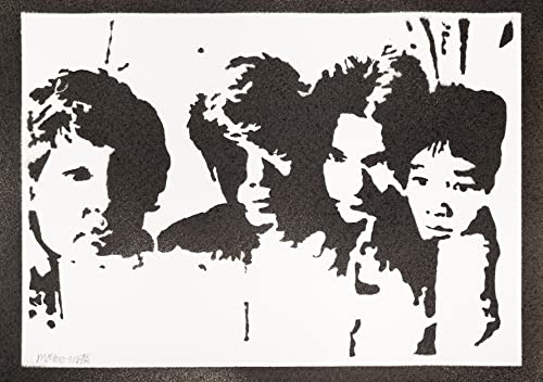 moreno-mata Echtes Handgemachtes Graffiti Die Goonies Filme Aesthetic Poster & Kunstdrucke Bilder Plakat Handmade Deko Wandbilder Wohnzimmer Wanddeko Geschenke für Männer und Frauen