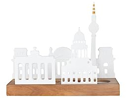 Räder Lichtobjekt Stadtsilhouette Berlin
